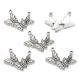 20pcs 7 Colors Double hole butterfly Charms For Bracelets Necklace Pendant DIY Handmade Jewelry Making accessories 18*26mm D2144