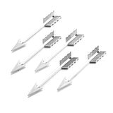 10pcs 5 color arrow Charms For Necklace Bracelet Keychain pendant DIY Jewelry Making 62*11mm M01