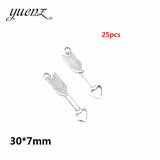 10-50pcs Mixed Styles Antique Knight Sword Anime weapon Charm for Jewelry Making DIY Handmade Weapons Personality Necklace
