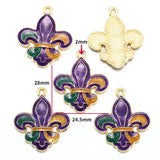5pcs 10style Carnival Charms Alloy Mask Hat Carnival Pendants For DIY Bracelet Necklace Earrings Jewelry Making Accessories W4