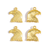 10pcs 4 color Tibetan Silver Plated Pendant Antique eagle Charms Jewelry Making DIY Handmade Craft 21*20mm D512