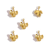 10pcs 6 colors alloy leaf Charm Hollow Pendant For DIY Necklace Bracelet Earrings Jewelry Crafts Making Accessories 24*16mm Q393