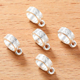 20 pcs 6 color Zinc Alloy Bead DIY big hole metal connector Beads Fits Charm Bracelets Necklaces Pendants making 4*9*12mm R228