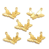 20pcs 7 Colors Double hole butterfly Charms For Bracelets Necklace Pendant DIY Handmade Jewelry Making accessories 18*26mm D2144