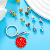 15pcs 6 Color Small nipple Charms For Bracelets Necklace Keychain Pendant DIY Handmade Jewelry Making accessories 13.5*10mm J217