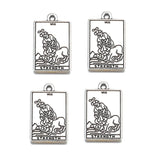 20 Styles Retro silver Style Witch Divination Tarot Card Tag Pendant DIY Charms Necklace Bracelet Jewelry Making 23*14mm J502