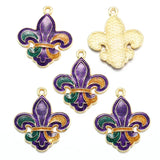 5pcs 10style Carnival Charms Alloy Mask Hat Carnival Pendants For DIY Bracelet Necklace Earrings Jewelry Making Accessories W4