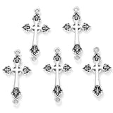 10pcs 6 Color cross Charm for Key Chain Bracelet Necklace earring Pendant  DIY Handmade Jewelry Accessories 16*31mm T108