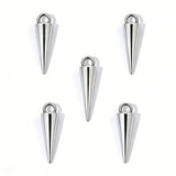 20pcs Alloy Round Diamond-Shaped Pendants in 6 Colors for DIY Necklace Earrings Charms Jewelry Making Supplies B1115-B1118