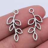10pcs 25x11mm 6 Colors Hollow Branches Charms For DIY Jewelry Making