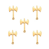 10 pcs axe Charms Antique Silver color Metal Pendant for Necklace Charm DIY Jewelry Making 40*25mm M32