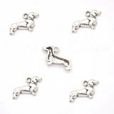 20pcs Dog Charms Metal Pendants for Jewelry Making Bracelet Necklace Jewelry Findings Handmade Crafts 22*13mm D909