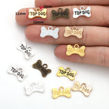 20pcs 6 Colors Dog Bone Sign Charms For Bracelets Necklace Pendant DIY Handmade Jewelry Making accessories 11*16mm S285