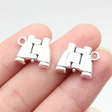 10pcs 16x13mm 2 Colors Antique Bronze Color Antique Silver Color Telescope Charms For DIY Jewelry Making