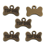 20pcs 6 Colors Dog Bone Sign Charms For Bracelets Necklace Pendant DIY Handmade Jewelry Making accessories 11*16mm S285