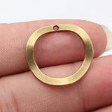 20pcs 25x24mm 5 Colors Irregular Hollowed-Out Circular Charms For DIY Jewelry Making