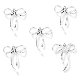 20pcs 5 colours Small Bow knot Charms for Bracelet Necklace Pendant Jewelry Making Handmade Crafts diy Supplies 20*25mm N1177