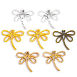 15pcs 4 Color dragonfly Charms Bags shoes Pendants Antique Charm Jewelry Making DIY Handmade Craft 30*27mm D215