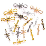 10pcs 3 styles 3D Thorns Metal Connectors Pendant Gothic Necklace Bracelet DIY Thorns Charms Jewelry Handicraft Making B200