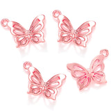 20pcs 6 Color butterfly Charms For Bracelets Necklace Pendant DIY Handmade Jewelry Making accessories 20*15mm D2133