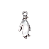 10Pcs/Lot Penguin Charm for Jewelry Making Cute Earring Animal Pendant Bracelet Necklace Accessories Diy Craft Supplies Metal