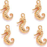 10pcs 6 Color Hippocampus Charms Alloy Metal For earring animal Pendants DIY Handmade Jewelry Accessories Making 22*14mm D7151