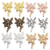 20pcs Alloy Angel Charms Metal Pendant Charms For Necklace Bracelet DIY Jewelry Accessories Crafts Pendant 22*14mm I210