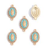 10Pcs Double-Drop Alloy Diamond-Studded Pendants DIY Necklace & Bracelet Jewelry Components Jewelry Making Materials W641