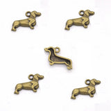20pcs Dog Charms Metal Pendants for Jewelry Making Bracelet Necklace Jewelry Findings Handmade Crafts 22*13mm D909