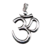 1pcs 75x56mm 2 Colors Antique Bronze Color Antique Silver Color Large Om Yoga Symbol Charms For DIY Jewelry Making