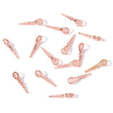 50pcs Screw-Style Alloy Charms 16*5mm Earrings Bracelets Bag Charms for DIY Handmade Jewelry Making Accessories J522