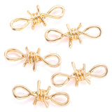 10pcs 3 styles 3D Thorns Metal Connectors Pendant Gothic Necklace Bracelet DIY Thorns Charms Jewelry Handicraft Making B200