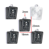 10Pcs Dark Gothic Series Jewelry Accessories Alloy Pendants for DIY Necklaces Earrings Charms Jewelry Materials W626