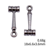20pcs 18x6.6x3.6mm 3 Colors Antique Bronze Color Antique Silver Color Antique Gold Color Judge'S Gavel Charms