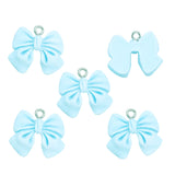10pcs 5 Color Cute Resin bow tie Charms For Keychain Bracelets Pendant Diy Jewelry Making Findings 19*22mm W323
