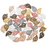30pcs 7 Color Antique Silver color Small tree leaf Charms Metal Alloy Jewelry Diy Accessories 19*10mm Q323