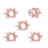 50Pcs 8 Colors Alloy Crown Design Accessories 23 * 23 * 8Mm DIY Necklace Bracelet Jewelry Production Materials Wholesale N239