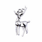 10pcs 26x14mm 2 Colors Antique Bronze Color Antique Silver Color Deer Charms For DIY Jewelry Making