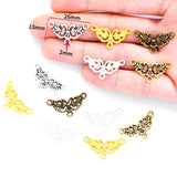 20pcs Antique Silver color Necklace Findings Metal Charm Pendants Jewelry Making DIY Charms Handmade G105