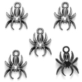 20pcs 7 colors spider Charms metal animal Earring necklace Pendants for Jewelry Making DIY Handmade Craft 18*13 D294
