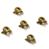 20 pcs 6 color Zinc Alloy Bead DIY big hole metal connector Beads Fits Charm Bracelets Necklaces Pendants making 9*11.5mm R227