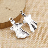 5pcs 14x27mm 2 Colors Antique Bronze Color Antique Silver Color Ghost Charms For DIY Jewelry Making