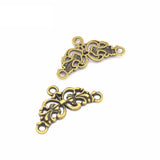20pcs Antique Silver color Necklace Findings Metal Charm Pendants Jewelry Making DIY Charms Handmade G105