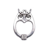 20pcs 23x16mm 2 Colors Antique Bronze Color Antique Silver Color Owl Charms For DIY Jewelry Making