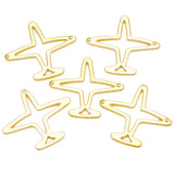25pcs 6 colors alloy Charms 21*23mm Hollow aircraft Pendant For DIY Necklace Bracelet Earrings Jewelry Crafts Making Accessories