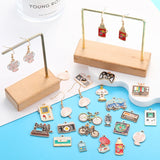 10pcs Vintage Enamel Cup Phonograph Bicycle Charms For Jewelry Making Handmade DIY Necklaces Pendants Bracelets Accessories W404