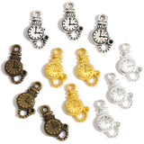 50pcs 4 colors bell Charms Pendants For Necklace Bracelet Jewelry Making DIY Handmade 16*8mm J161