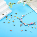 30 pcs 7 color Zinc Alloy Bead DIY big hole metal connector Beads Fits Charm Bracelets Necklaces Pendants making 4*7mm R229