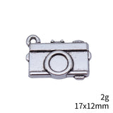 10pcs 17x12mm 2 Colors Antique Bronze Color Antique Silver Color Camera Charms For DIY Jewelry Making