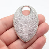 2pcs 62x42mm 2 Colors Antique Silver Color Kc Gold Color Large Inverted Water Drop Pendant For DIY Jewelry Making
